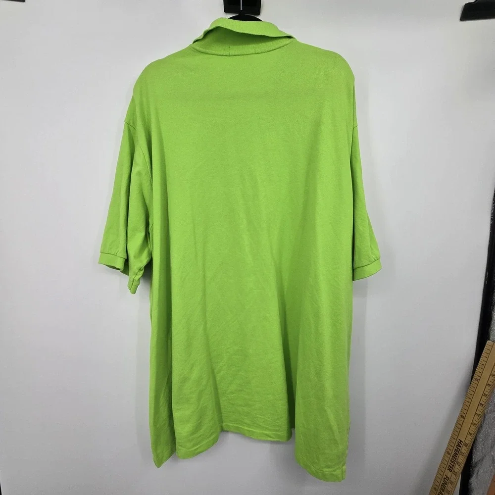 Ralph Lauren RL Lobster Polo Shirt Custom Fit Mens 3XLT Green Preppy‎ Nautical